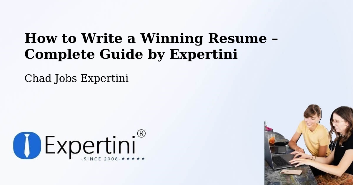 Resume Writing Guide for Job Seekers – Bol - Bol, Chad Jobs Expertini